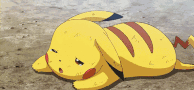 卡通 动漫 二次元 皮卡丘 可爱 流泪 伤心