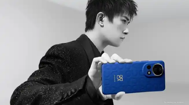 易烊千玺灰白蓝大片##华为nova12 易烊千玺