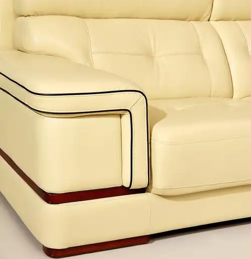 维斯沃思现代头层真皮沙发客厅转角沙发中厚皮高档沙发