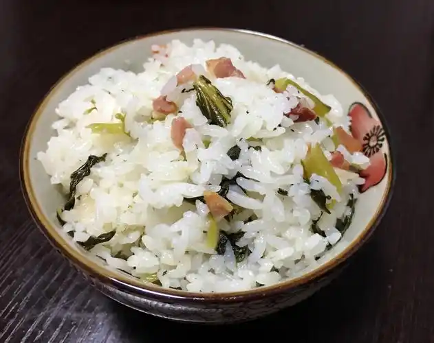火腿菜饭