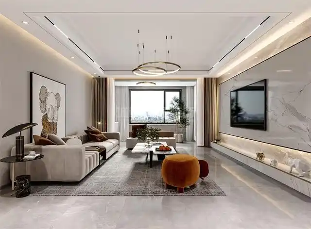 面积156平米的房子好不好?现代风格装修案例!