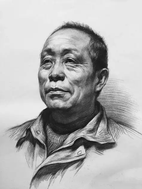素描老年人的重要特征 素描中老年人头像怎么画