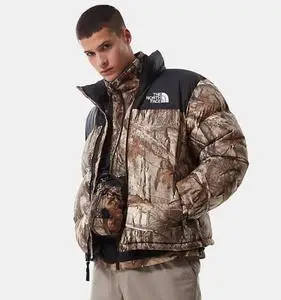 北面1996 小落叶 树枝 羽绒服 tnf