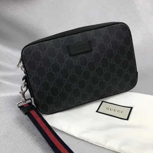 全新gucci 古驰 手袋 495562 k5rln 1095 pvc 黑色
