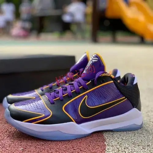 篮球鞋运动鞋鞋5气垫实战鞋曼巴精神防滑耐磨球鞋anikenike耐克科比5