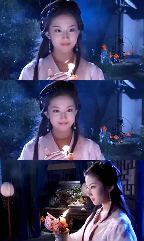 刘亦菲《天龙八部》【王语嫣】绿荷深处桃花坞,美人如玉花沾露.