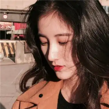 女生2021唯美好看侧面头像 侧脸带着淡淡的忧伤与厌世