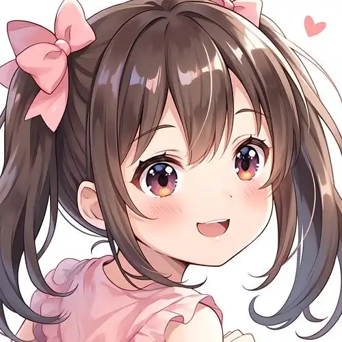 可爱小女孩卡通头像👧🏻来啦!