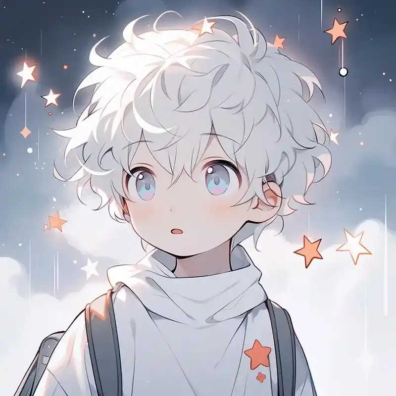 星空版可爱男头.#男生头像 #优质头像 #动漫男头 #治愈系 - 抖音