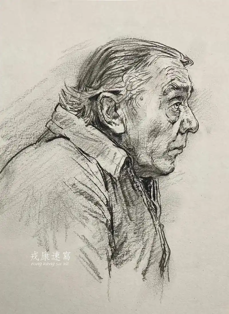 人物形象素材.#人物肖像 #速写头像#美术联考 #集训 #美 - 抖音