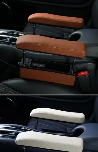 汽车扶手改装通用中控扶手箱汽车用品长途驾驶扶手箱垫升降肘托升降