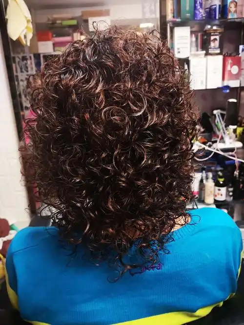 千香子美发 最新数码烫