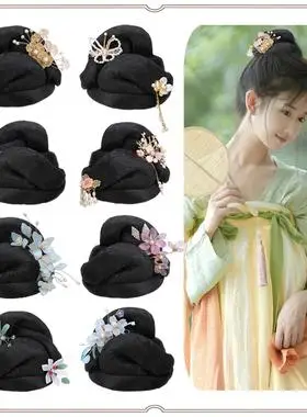 古风发包古装造型宋制汉服假发发髻影视剧赵盼儿同款发型头饰3937