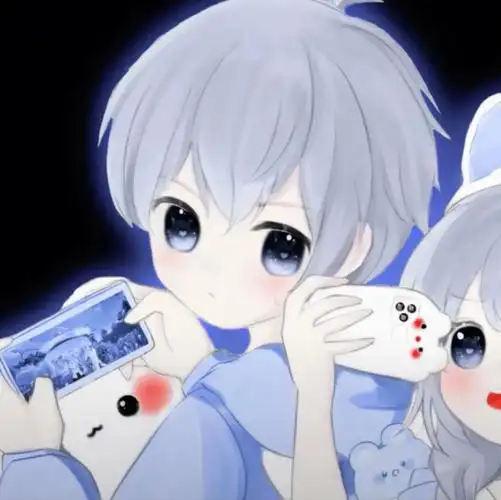 动漫情头有点可爱