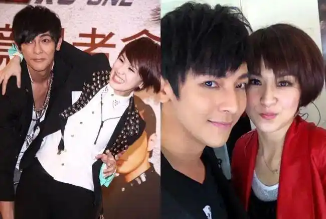 真不见外曾沛慈刚官宣结婚喜讯汪东城就晒对方亲他的照片