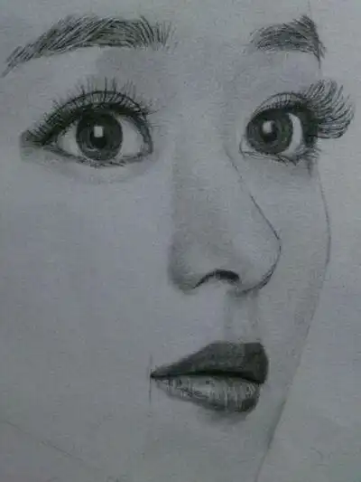 赵丽颖素描