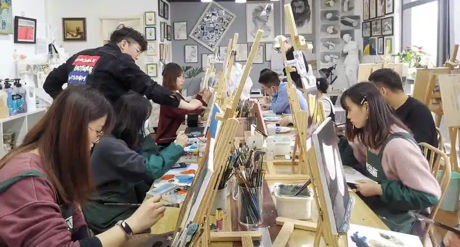 零基础油画体验课——绽放绘画·成人美术-在线订票-互动吧