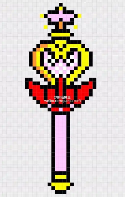 魔法棒拼豆豆图纸 - 堆糖,美图壁纸兴趣社区