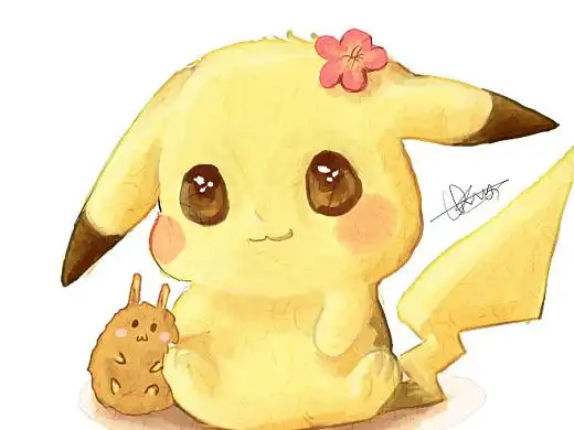 插画丨萌萌哒的女版皮卡丘==