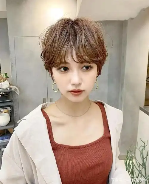 日系短发纹理烫 给你要的时髦感!