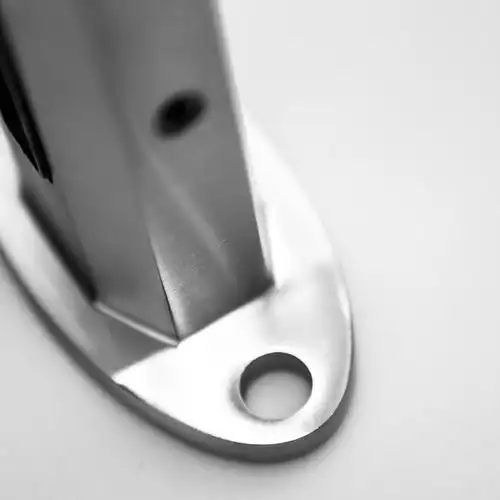 栏杆扶手镜子不锈钢椭圆形阳台玻璃栏杆龙头