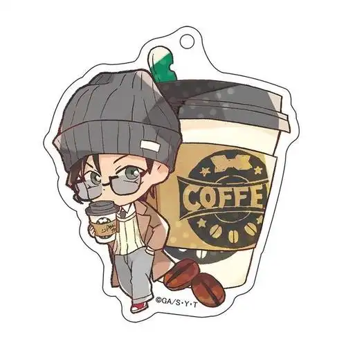 名侦探柯南"junkfood"q版周边一览,安室透吃热狗,基德吃披萨