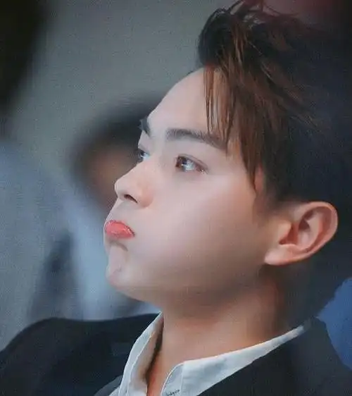 以为许凯一直都是总裁范看到卖萌的他粉丝好喜欢