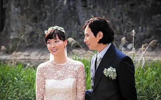 元斌李娜英婚礼现场照唯美