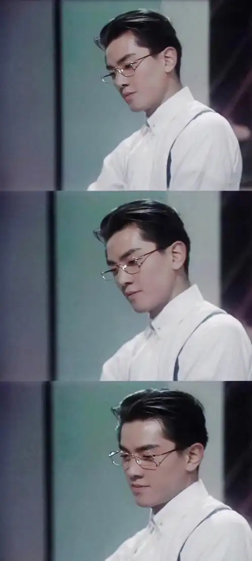 戴金丝眼镜最帅的"斯文败类"