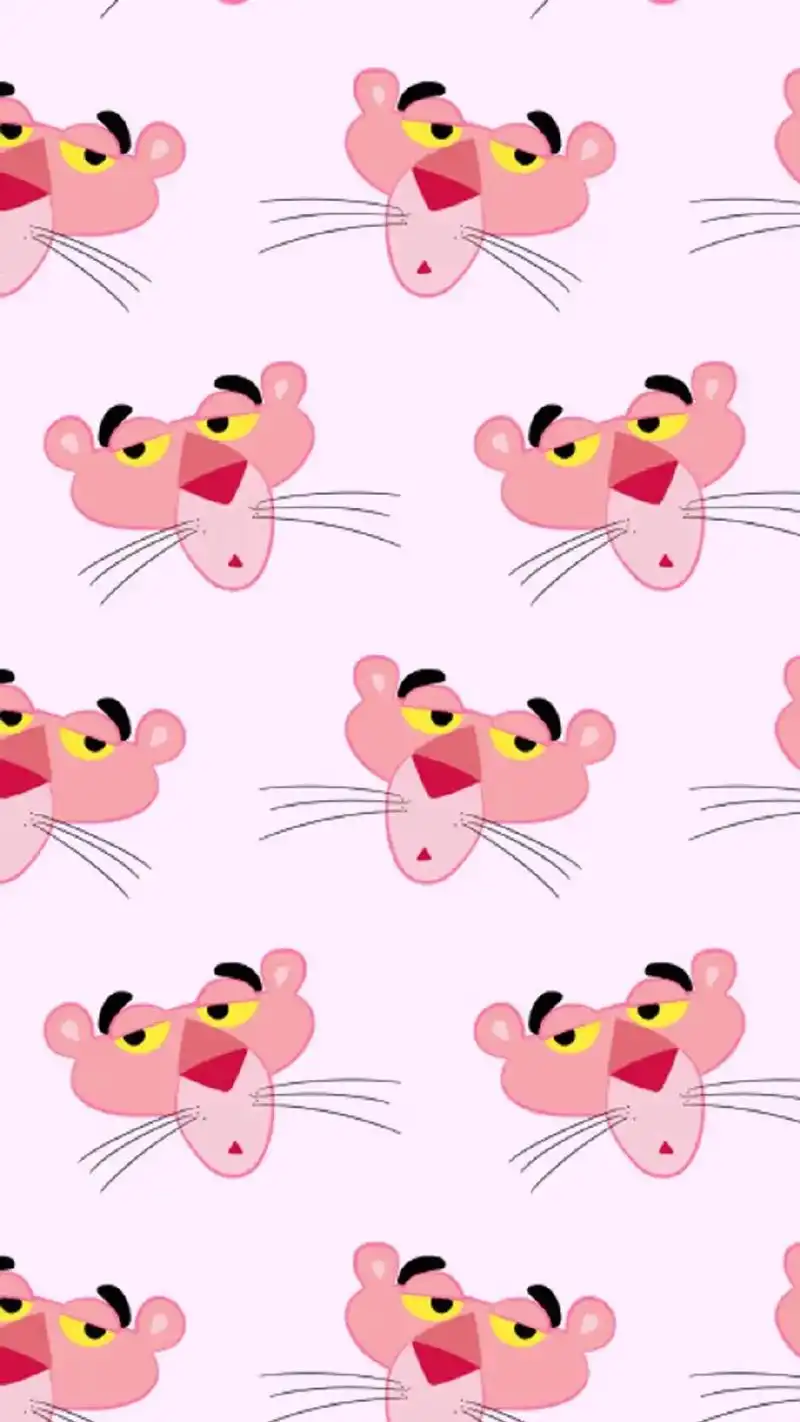 抖音图文来了 #粉红顽皮豹 #少女心壁纸 #可爱壁纸 - 抖音