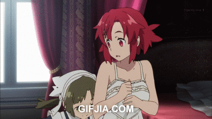 终末的伊泽塔 动漫gif 上来 骑我的枪!