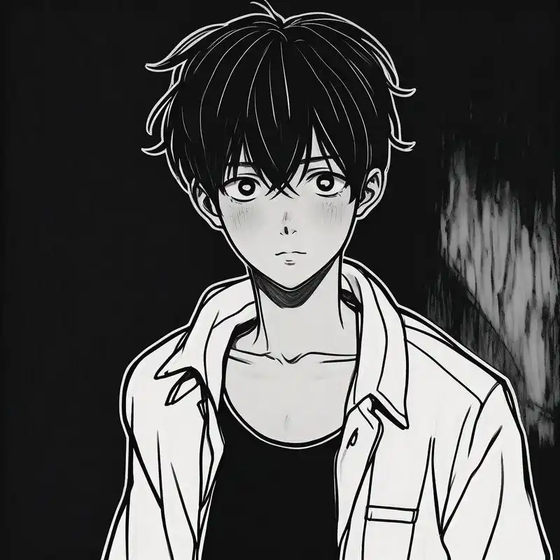 男生高冷伤感头像,谁人不爱92