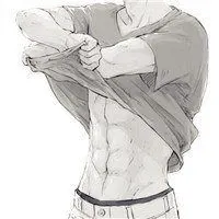 男生唯美腹肌图片头像_微信头像图片大全