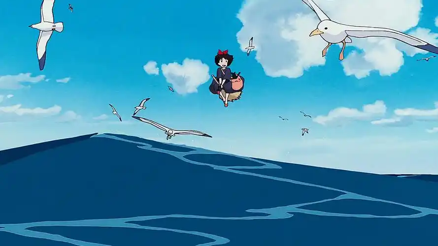 治愈系#宫崎骏的动漫里每个片段都是温柔的