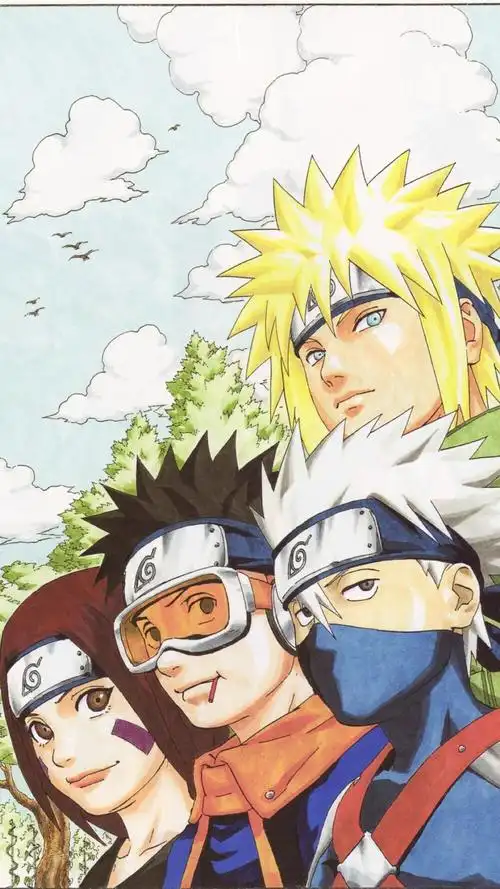 火影忍者 动漫 壁纸 高清 锁屏 四代小队