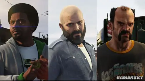 《侠盗飞车5(gta5)》最终更新截图,情报 会员解锁独家发型