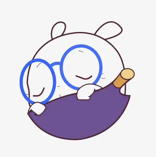 卡通招人喜爱的小白png