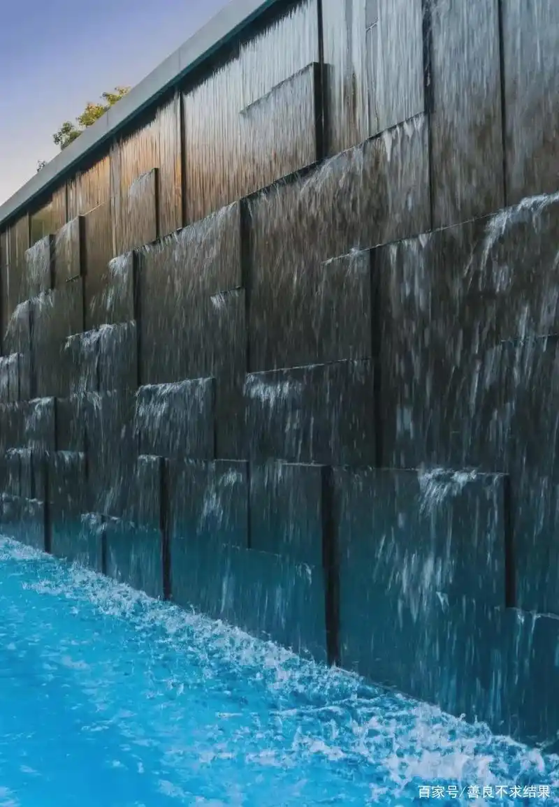 小院的水景墙怎么设计更漂亮,你家有没有独特的水景墙?