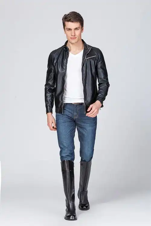 男靴子高筒真皮靴皮靴队靴男长骑士皮靴定制款 分类