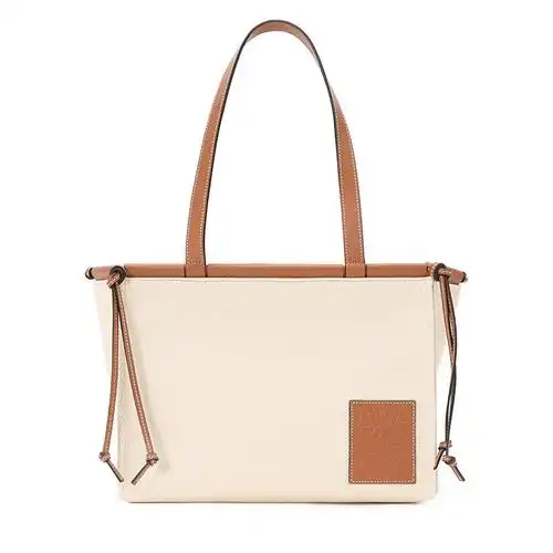 loewe罗意威女包cushiontote托特包帆布皮革大容量手拎购物袋