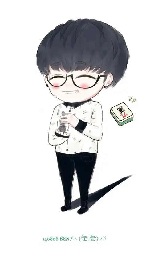 火星歌手华晨宇q版可爱饭绘图集合华晨宇q版图片