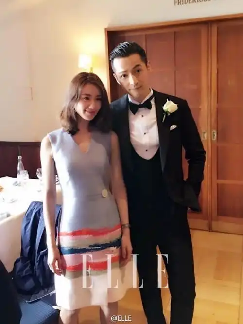 张歆艺袁弘古堡办婚礼热吻伴郎伴娘颜值高图