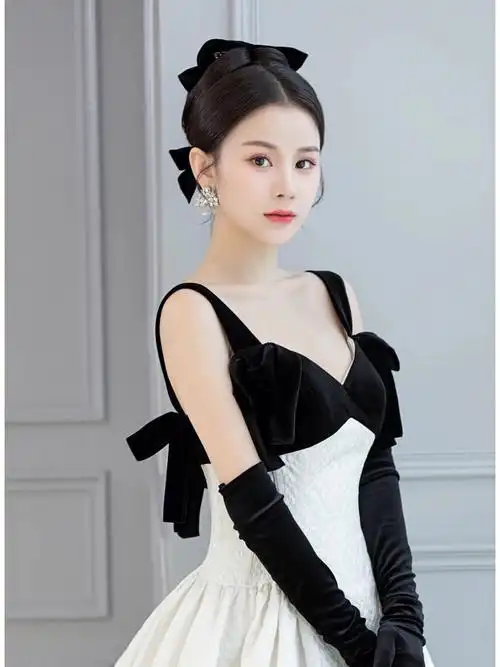 优雅又不失高贵的晚礼服造型78长沙新娘跟妆