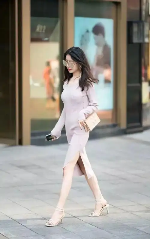 时尚高跟鞋穿搭让女性带着女神的魅力