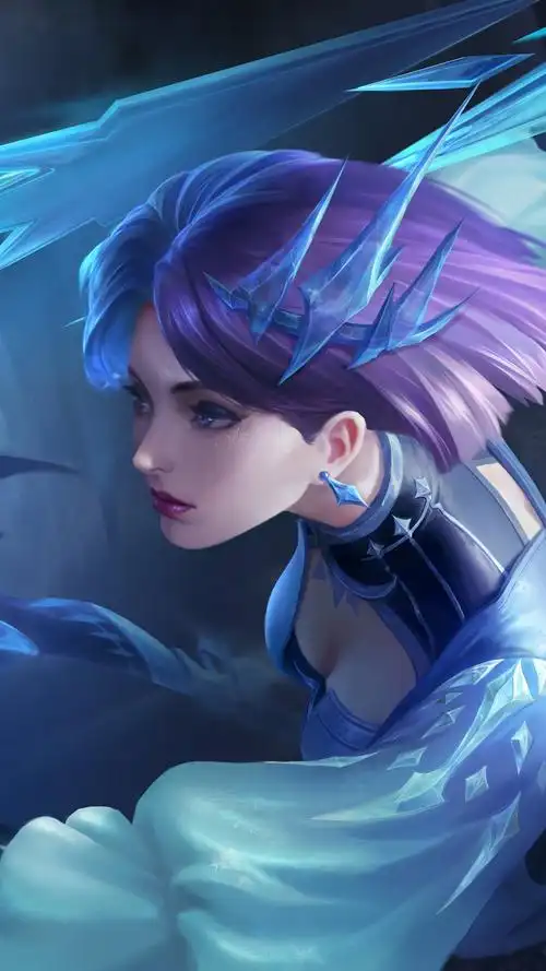 王者荣耀 镜-冰刃幻境4k 竖屏游戏,高清图片,手机壁纸