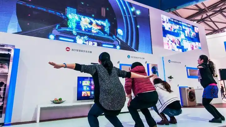 互动投影打造体感游戏点燃活动现场_体感互动 - 黑火石科技