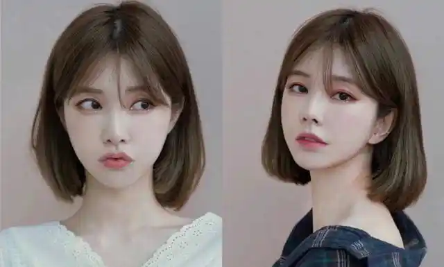 今年流行的短发发型来了减龄不说还很洋气脸大的女生也很适合