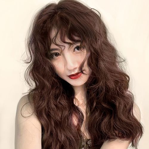 假发女长发全头套自然圆脸网红长卷发大波浪自然蓬松羊毛卷假发套