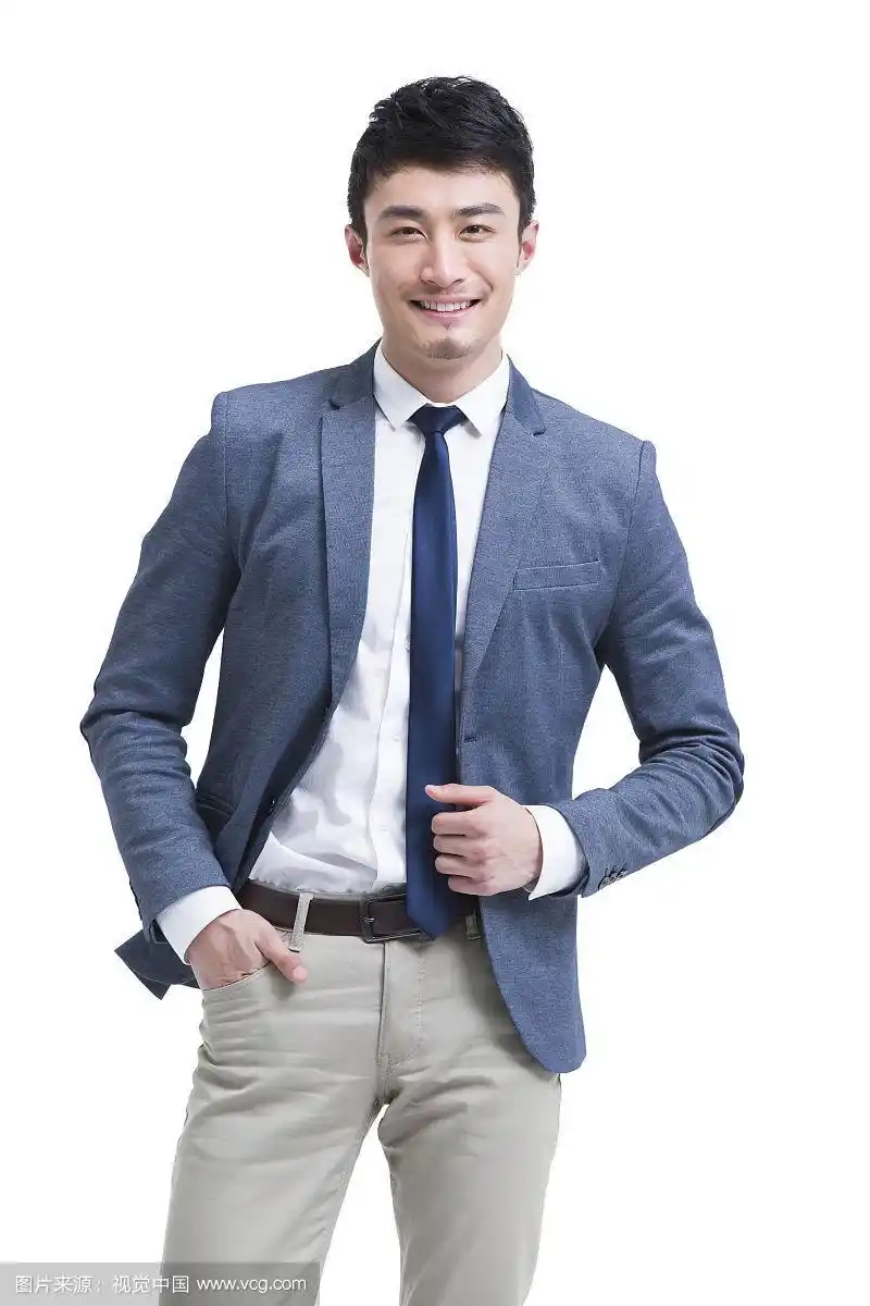 时尚的商务男士