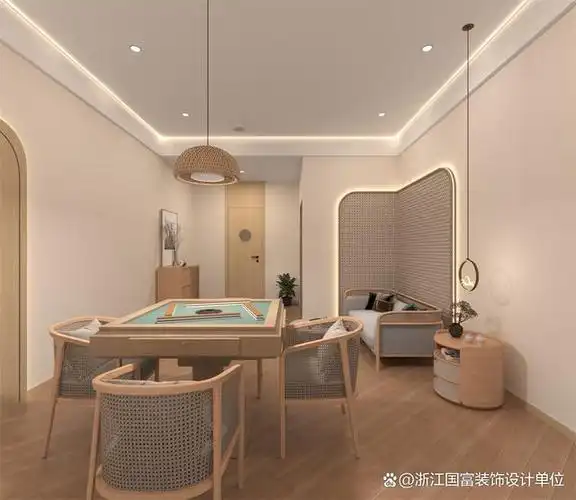 嘉兴棋牌室的设计装修